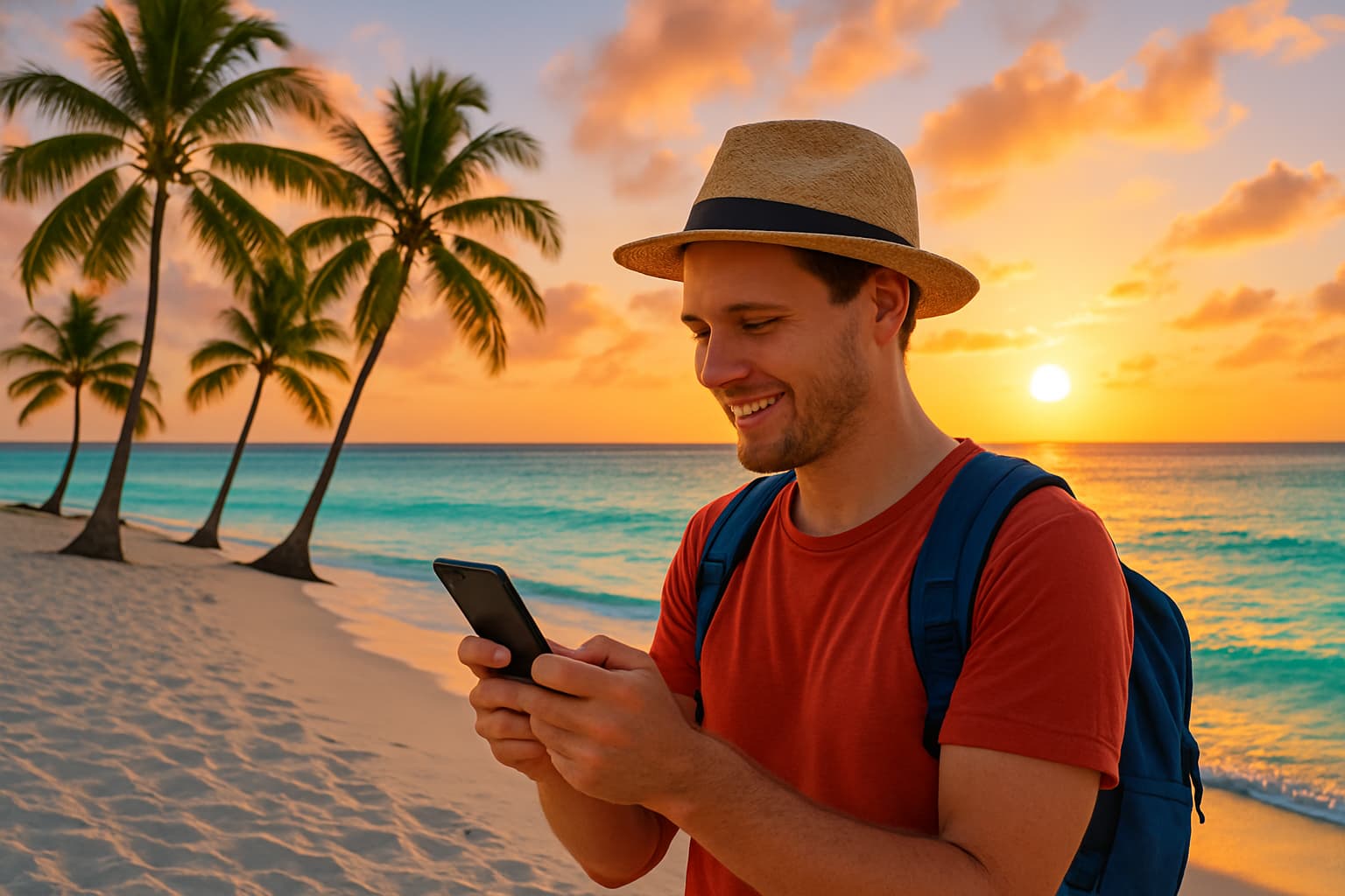 Hero afbeelding voor Internet op Aruba: alles over mobiel internet, eSIM en tips voor reizigers