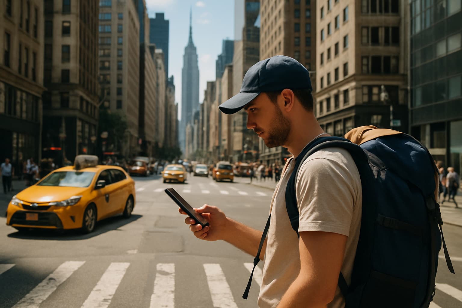 Hero afbeelding voor Internet in New York: gids voor betrouwbare mobiele data en eSIMs