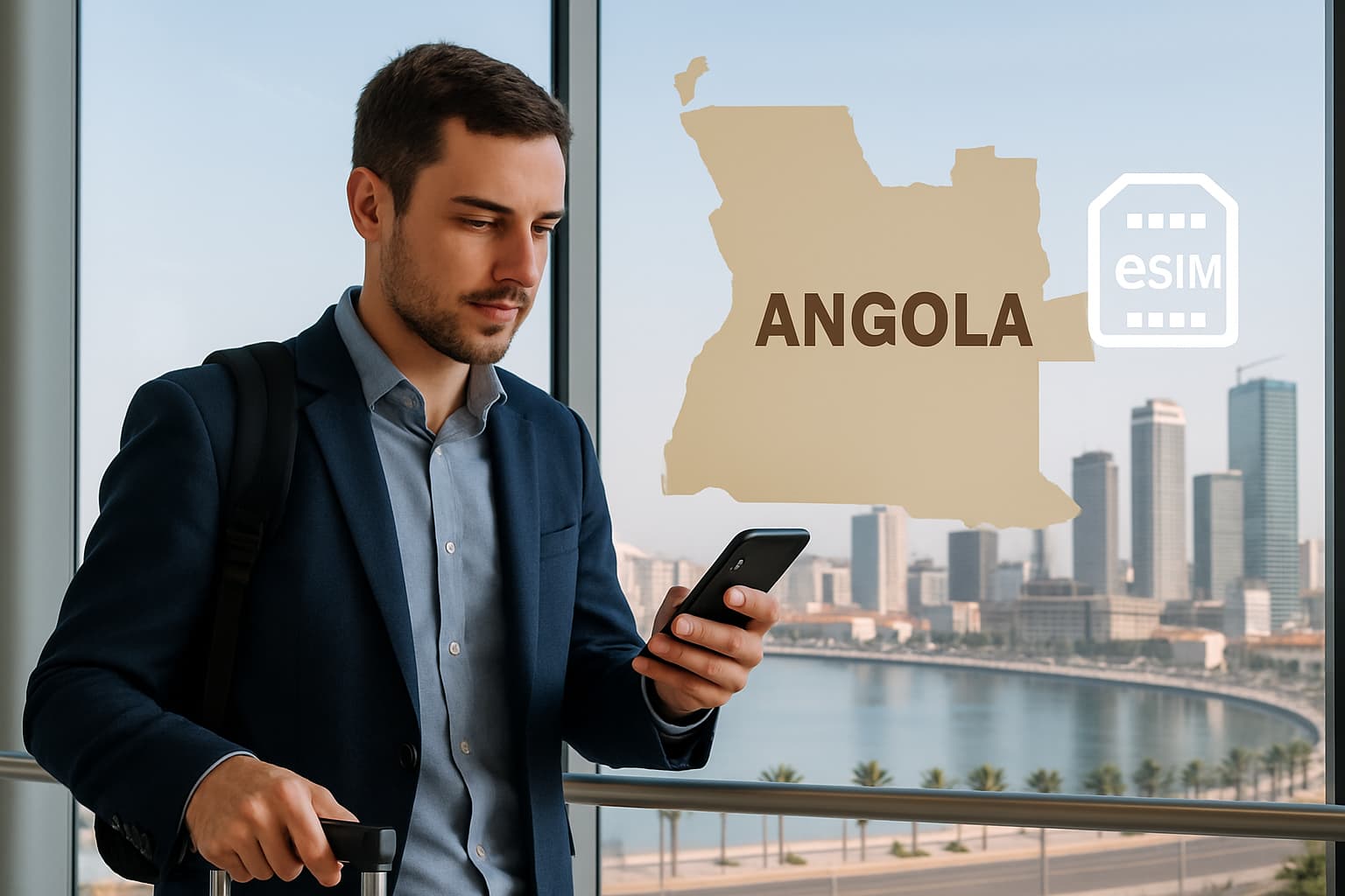 Hero afbeelding voor Beste eSIM voor Angola: welke opties werken voor jouw reis?