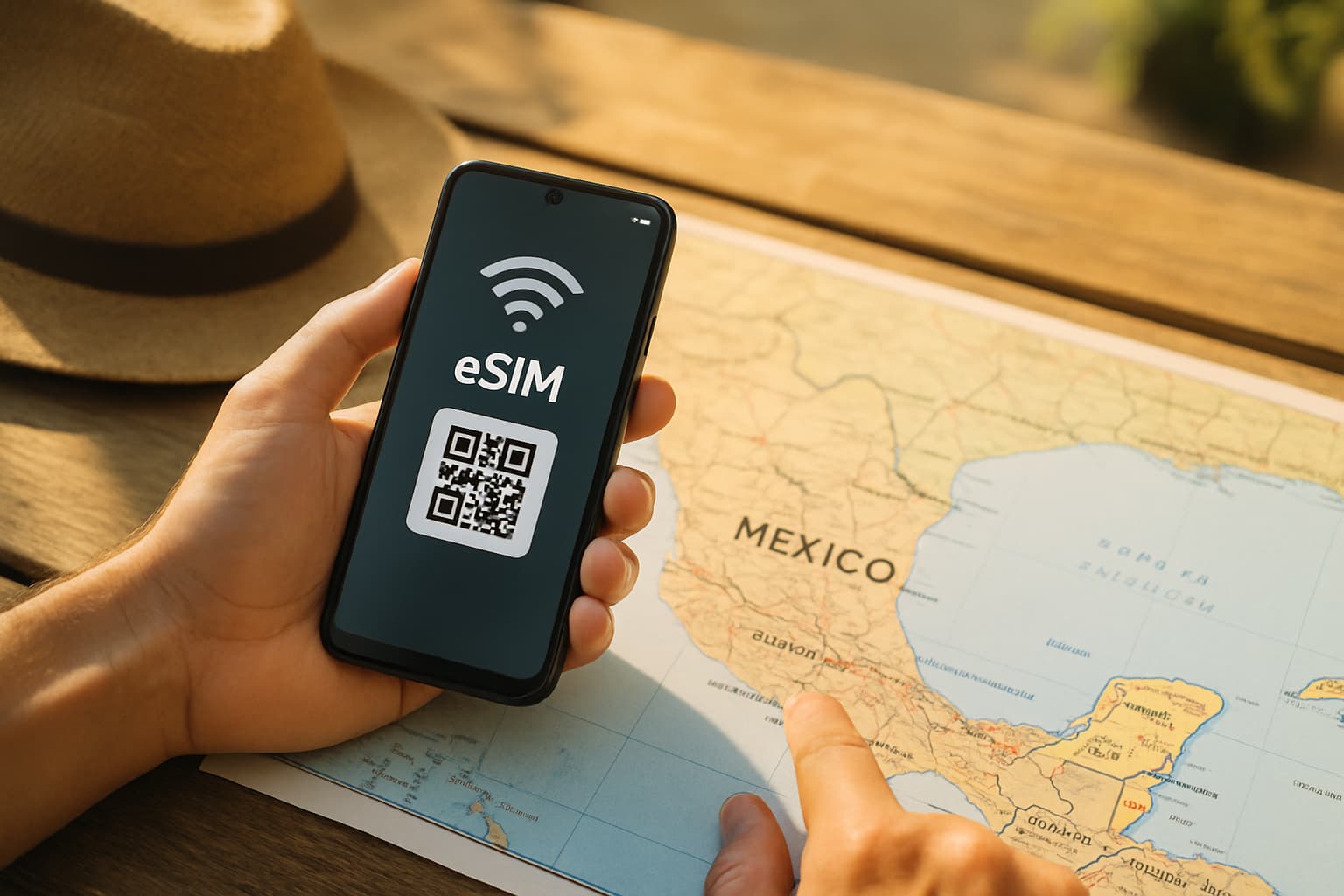 Hero afbeelding voor Beste eSIM voor Mexico: kiezen, activeren en betrouwbaar online tijdens je reis